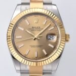 Rolex Datejust M126333-0009 Gold Dial Size 41mm Clean Factory