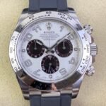 Rolex Cosmograph Daytona 116519-L Silver Panda Plate Clean Factory