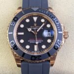 Rolex Clean Factory Yacht Master 2 Replica M126655-0002 Rose Gold Watch Size 40mm