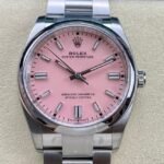Rolex Oyster Perpetual M126000-0008 Pink Dial Size 36mm Clean Factory