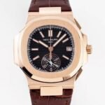 Patek Philippe Nautilus 5980 Black Dial Watch 3K Factory