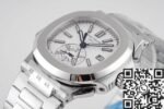 Patek Philippe Nautilus 5980/1A-019 White Dial Watch 3K Factory - Image 3