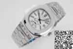 Patek Philippe Nautilus 5980/1A-019 White Dial Watch 3K Factory - Image 5