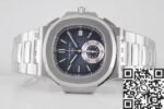 Patek Philippe Nautilus 5980/1A-014 Gray-black Dial Watch 3K Factory - Image 4