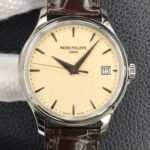 Patek Philippe Calatrava 5227G-001 Ivory White Watch 3K Factory