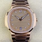 Patek Philippe Nautilus 71181R-010 Gold Dial Watch 3K Factory