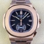 Patek Philippe Nautilus 5980/1R-001 Gold Dial Watch 3K Factory