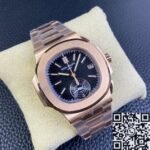 Patek Philippe Nautilus 5980/1R-001 Gold Dial Watch 3K Factory - Image 2