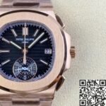Patek Philippe Nautilus 5980/1R-001 Gold Dial Watch 3K Factory - Image 7