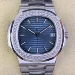 Patek Philippe Nautilus 5711 Blue Diamond Dial Watch 3K Factory