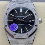Audemars Piguet Royal Oak Frosted 15410 Black Dial Watch APS Factory