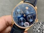 IWC Portugieser IW503312 Blue Panda Plate Watch APS Factory - Image 3