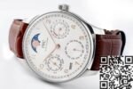IWC Portugieser Perpetual Calendar IW503307 White Panda Plate Watch APS Factory - Image 5