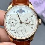 IWC Portugieser Perpetual Calendar IW503302 Silver White Dial APS Factory