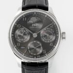 IWC Portugieser Perpetual Calendar IW503301 Slate Gray Dial Watch APS Factory