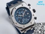 Audemars Piguet Royal Oak Offshore 26238ST Blue Dial Watch APF Factory - Image 3