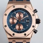 Audemars Piguet Royal Oak Offshore 26238OR Rose Gold Blue Dial Watch APF Factory