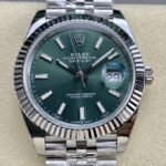 Rolex Datejust M126334-0028 Mint Green Watch Size 41mm ARF Factory