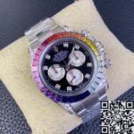 Clean Factory Rolex Cosmograph Daytona 116599RBOW V3 Rainbow Diamond Watch - Image 2