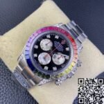 Clean Factory Rolex Cosmograph Daytona 116599RBOW V3 Rainbow Diamond Watch - Image 3