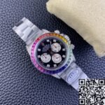 Clean Factory Rolex Cosmograph Daytona 116599RBOW V3 Rainbow Diamond Watch - Image 4