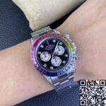 Clean Factory Rolex Cosmograph Daytona 116599RBOW V3 Rainbow Diamond Watch - Image 5