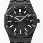 Audemars Piguet Royal Oak 15500 DLC Black Dial Watch ZF Factory