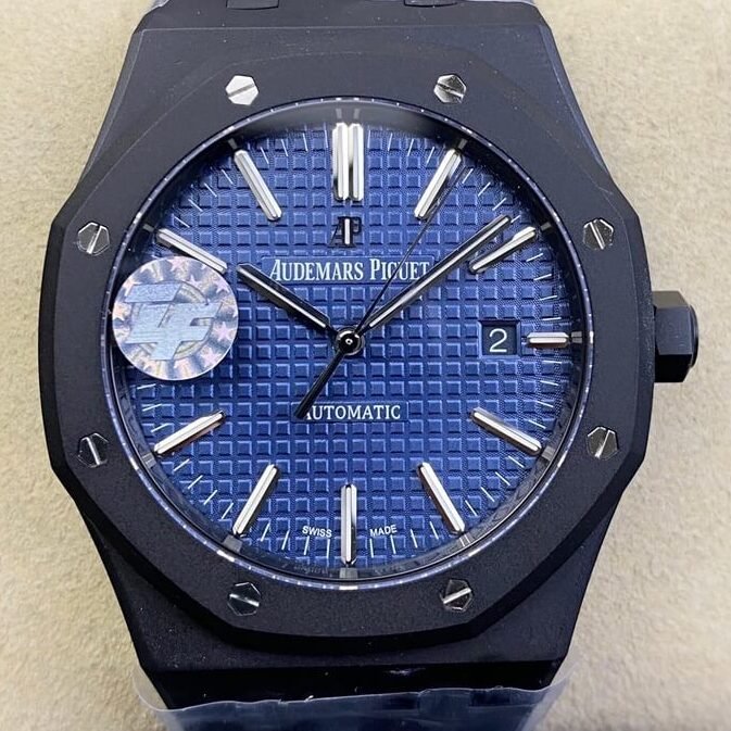 Audemars Piguet Royal Oak 15400 DLC Version Blue Dial Watch ZF Factory