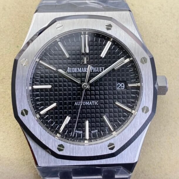 CCN-4288-e1740122554749.jpg Audemars Piguet Royal Oak 15400ST.OO.1220ST.01 Black Dial Watch ZF Factory - Image 1