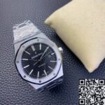 Audemars Piguet Royal Oak 15400ST.OO.1220ST.01 Black Dial Watch ZF Factory - Image 7