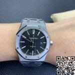 Audemars Piguet Royal Oak 15400ST.OO.1220ST.01 Black Dial Watch ZF Factory - Image 8