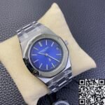 Audemars Piguet Royal Oak 15202IP.OO.1240IP.01 Smoked Blue Dial Watch ZF Factory - Image 2