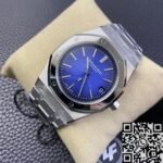 Audemars Piguet Royal Oak 15202IP.OO.1240IP.01 Smoked Blue Dial Watch ZF Factory - Image 3