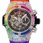 Hublot BIG BANG Unico 411.NX.1117.LR.0999 Rainbow Skeleton Dial Watch ZF Factory