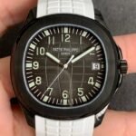 Modify A Patek Philippe Aquanaut 5167A DLC Black Dial Watch ZF Factory