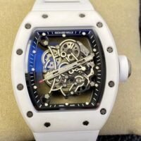Richard Mille RM055 White Ceramic Watch ZF Factory