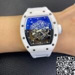 Richard Mille RM055 White Ceramic Watch ZF Factory - Image 9