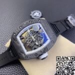Richard Mille RM055 Black Rubber Strap Watch ZF Factory - Image 3
