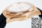 Rolex Sky Dweller M326235-0004 Rose Gold Bezel White Dial Watch ZF Factory - Image 7