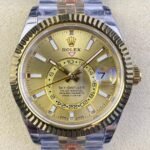 Rolex Sky Dweller M326933-0001 Champagne Dial Watch Noob Factory