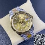 Rolex Sky Dweller M326933-0001 Champagne Dial Watch Noob Factory - Image 3