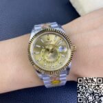 Rolex Sky Dweller M326933-0001 Champagne Dial Watch Noob Factory - Image 6