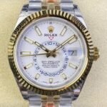 Rolex Sky Dweller M326933-0009 White Dial Watch Noob Factory