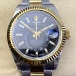 Rolex Sky Dweller M326933-0002 Gloss Black Dial Watch Noob Factory