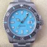 Custom Rolex Submariner Tiffany Blue Size 40mm Watch VS Factory
