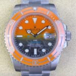 Custom Rolex Submariner Orange Dial Size 40mm Watch VS Factory