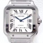 Cartier Santos WSSA0029 Whit Dial Watch BV Factory