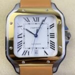 Cartier Santos W2SA0006 Leather Strap Watch BV Factory