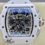 Richard Mille RM011-03 White Dial Watch KU Factory