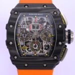 Richard Mille RM011 Carbon Fiber Watch Case KV Factory